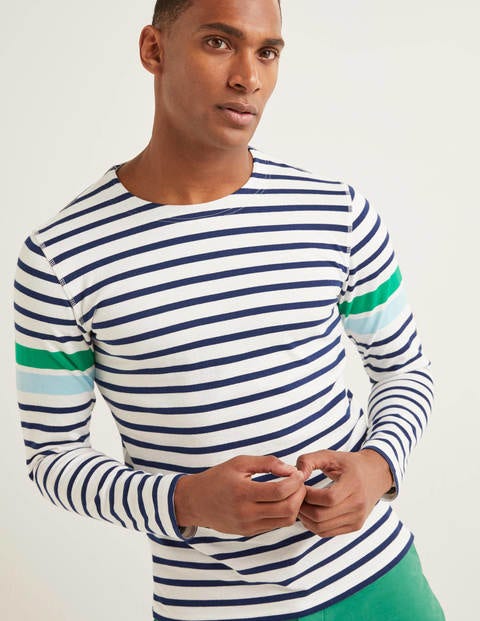 Chichester Matrosenpullover - Navy/Bunt, Gestreift Chichester Matrosenpullover - Navy/Bunt, Gestreift
