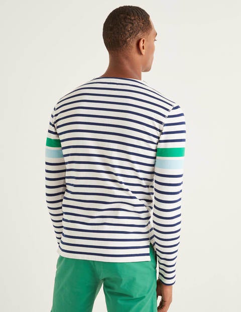 Chichester Matrosenpullover - Navy/Bunt, Gestreift Chichester Matrosenpullover - Navy/Bunt, Gestreift