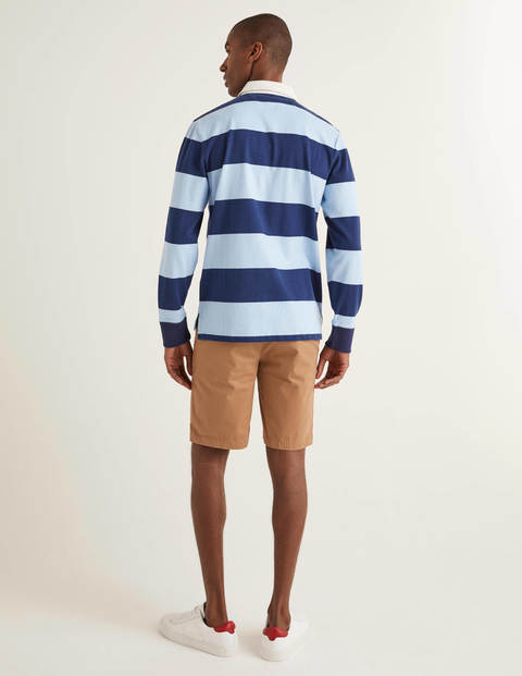 Hutchins Rugby Shirt - Blues Stripe Hutchins Rugby Shirt - Blues Stripe