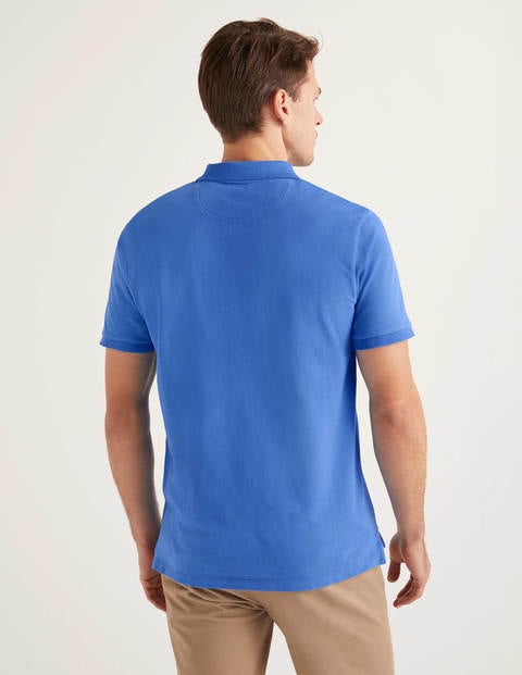 Piqué Polo - Malibu Blue Piqué Polo - Malibu Blue