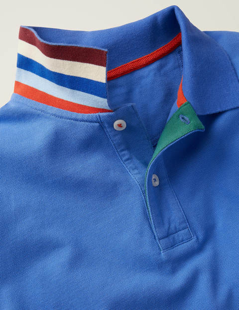 Piqué Polo - Malibu Blue Piqué Polo - Malibu Blue