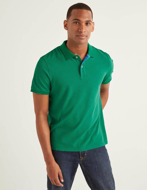 Piqué-Poloshirt - Paradiesgrün Piqué-Poloshirt - Paradiesgrün