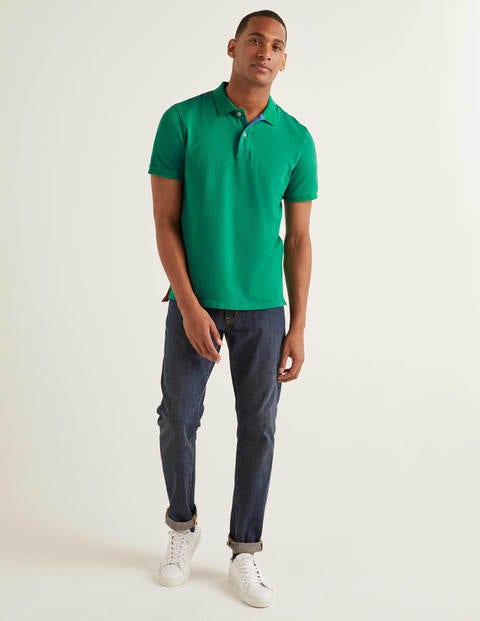 Piqué-Poloshirt - Paradiesgrün Piqué-Poloshirt - Paradiesgrün