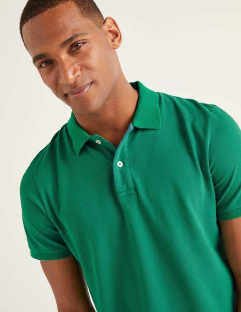 Piqué-Poloshirt - Paradiesgrün Piqué-Poloshirt - Paradiesgrün