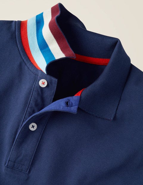 Piqué Polo - College Navy Piqué Polo - College Navy