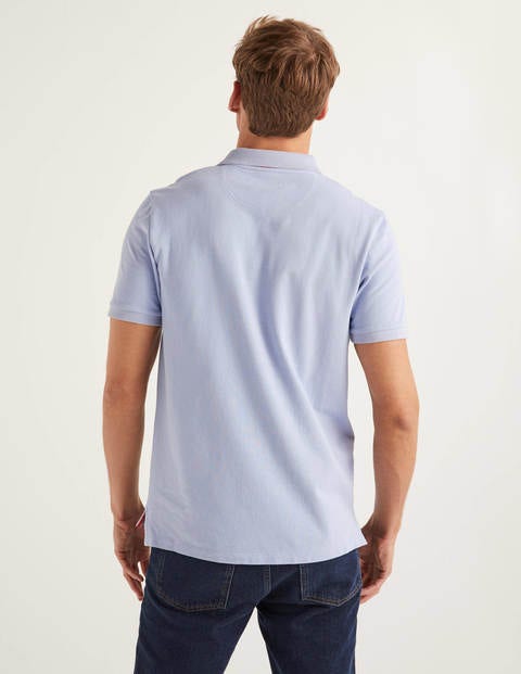 Piqué Polo - Lavender Blue Piqué Polo - Lavender Blue