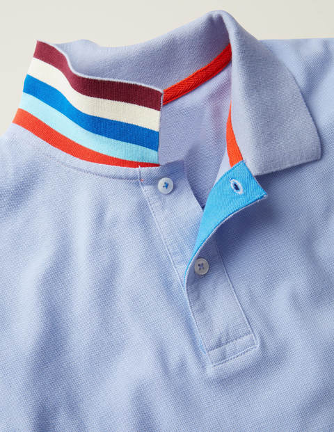 Piqué Polo - Lavender Blue Piqué Polo - Lavender Blue