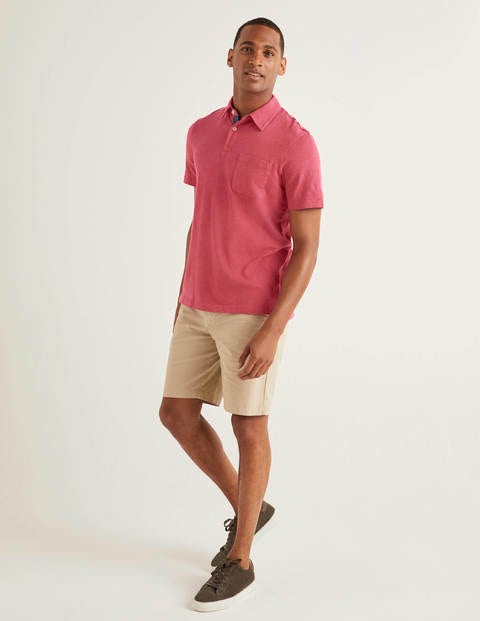 Slub Polo - Rose Blossom Slub Polo - Rose Blossom
