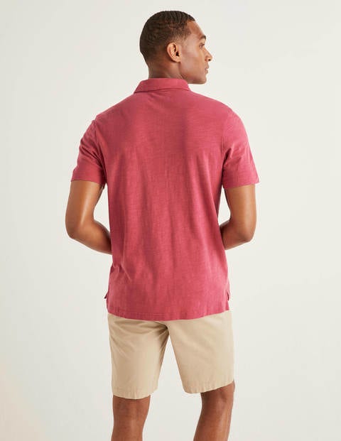 Slub Polo - Rose Blossom Slub Polo - Rose Blossom