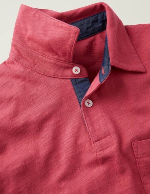 Slub Polo - Rose Blossom Slub Polo - Rose Blossom