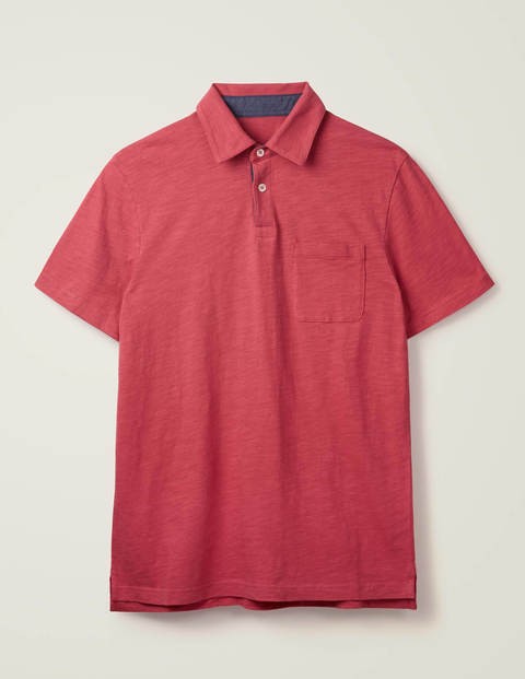 Slub Polo - Rose Blossom Slub Polo - Rose Blossom