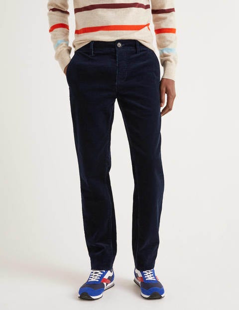 Chunky Cord Trousers - Neptune Navy Chunky Cord Trousers - Neptune Navy
