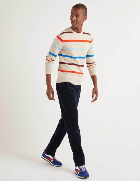 Chunky Cord Trousers - Neptune Navy Chunky Cord Trousers - Neptune Navy