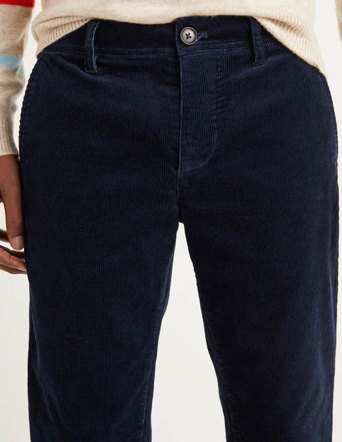 Chunky Cord Trousers - Neptune Navy Chunky Cord Trousers - Neptune Navy