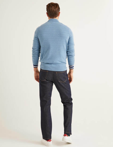 Straight Leg Jeans - Dark Rinse Denim Straight Leg Jeans - Dark Rinse Denim