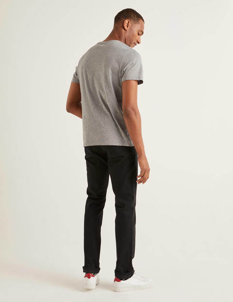 Slim Leg Jeans - Black Denim Slim Leg Jeans - Black Denim