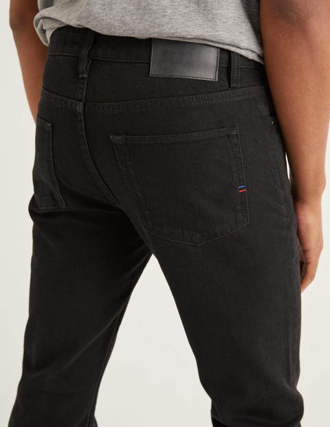 Slim Leg Jeans - Black Denim Slim Leg Jeans - Black Denim