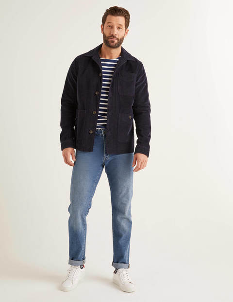 Slim Leg Jeans - Blue Wash Denim Slim Leg Jeans - Blue Wash Denim