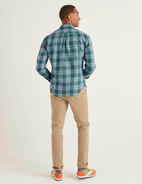 Casual Check Shirt - Broccoli Multi Check Casual Check Shirt - Broccoli Multi Check