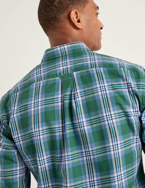 Casual Check Shirt - Broccoli Multi Check Casual Check Shirt - Broccoli Multi Check
