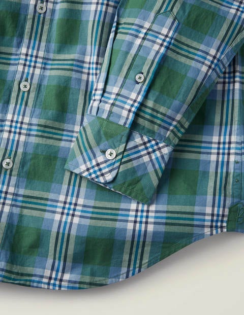 Casual Check Shirt - Broccoli Multi Check Casual Check Shirt - Broccoli Multi Check