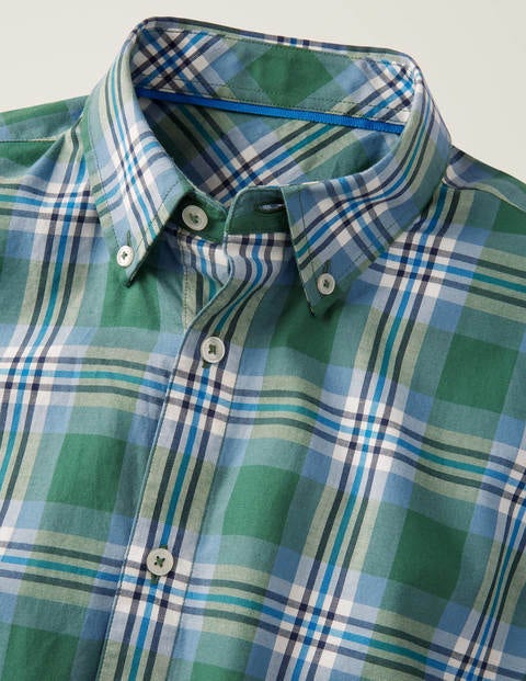 Casual Check Shirt - Broccoli Multi Check Casual Check Shirt - Broccoli Multi Check