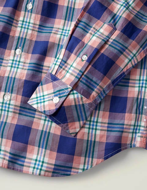 Casual Check Shirt - Dusky Rose Multi Check Casual Check Shirt - Dusky Rose Multi Check