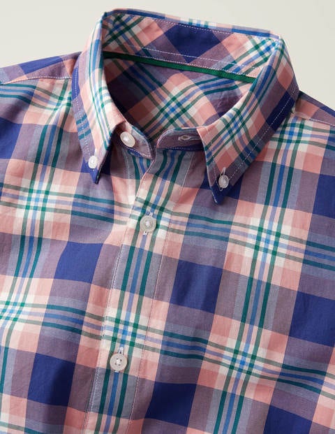 Casual Check Shirt - Dusky Rose Multi Check Casual Check Shirt - Dusky Rose Multi Check