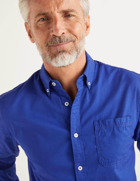 Cotton Triple Stitch Shirt - Blue Wave Cotton Triple Stitch Shirt - Blue Wave
