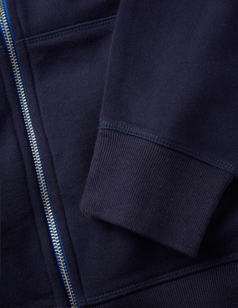 Irvine Zip-Up Hoodie - Navy Irvine Zip-Up Hoodie - Navy