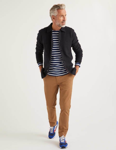 Farley Strickjacke Aus Merinowolle - Navy Farley Strickjacke Aus Merinowolle - Navy