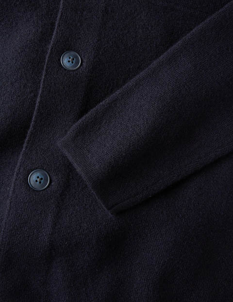 Farley Merino Knitted Jacket - Navy Farley Merino Knitted Jacket - Navy