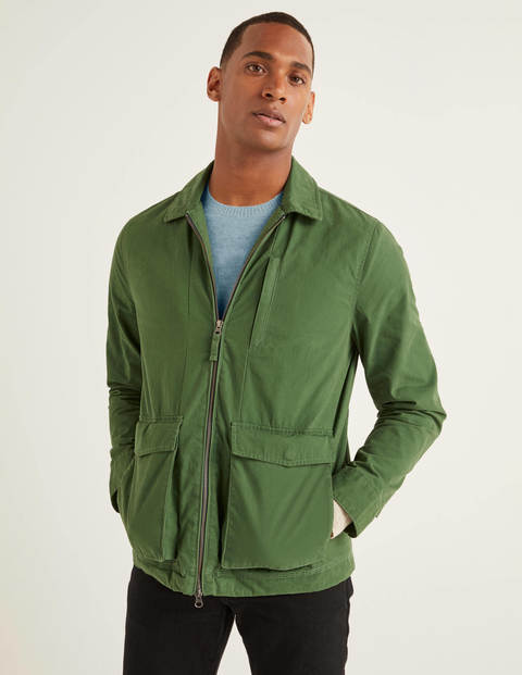 Hexham Jacke Mit Reißverschluss - Brokkoligrün Hexham Jacke Mit Reißverschluss - Brokkoligrün