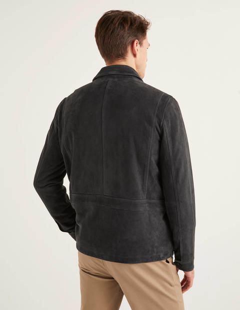 Cavendish Suede Jacket - Charcoal Cavendish Suede Jacket - Charcoal