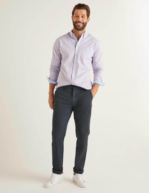 Lightweight Slim Chinos - London Grey Lightweight Slim Chinos - London Grey