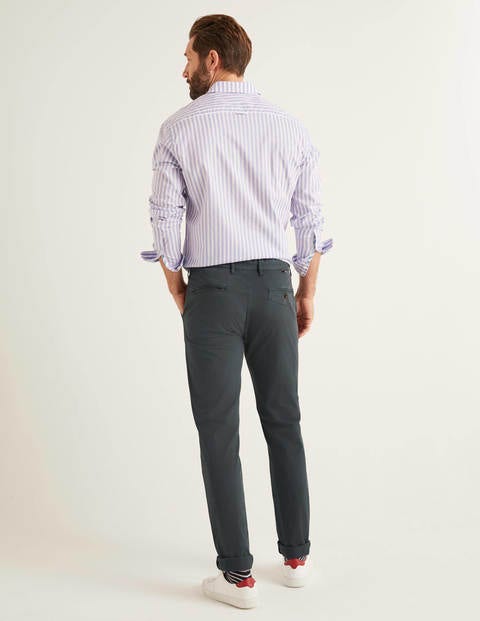 Lightweight Slim Chinos - London Grey Lightweight Slim Chinos - London Grey