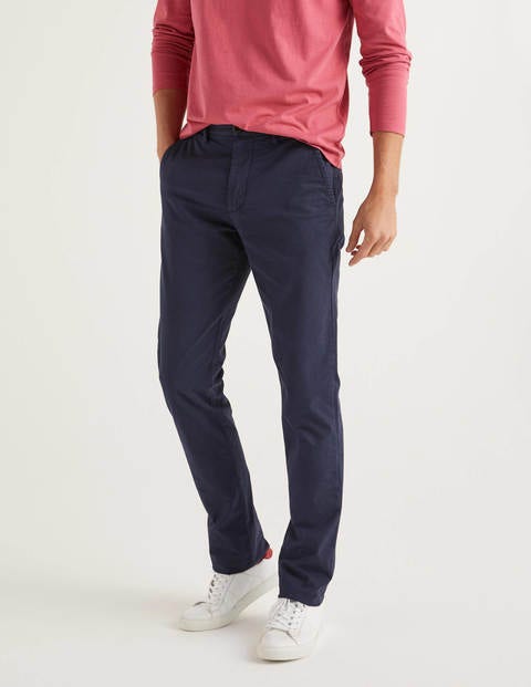 Lightweight Slim Chinos - Navy Lightweight Slim Chinos - Navy