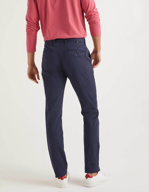 Lightweight Slim Chinos - Navy Lightweight Slim Chinos - Navy