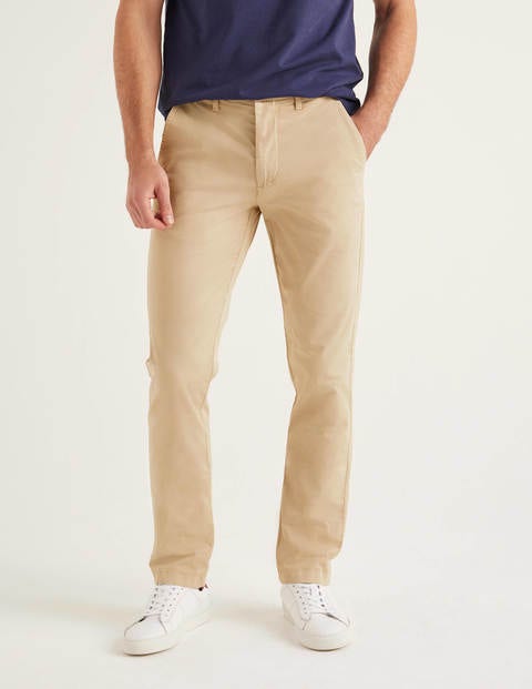 Leichte Schmale Chino-Hose - Steingrau Leichte Schmale Chino-Hose - Steingrau