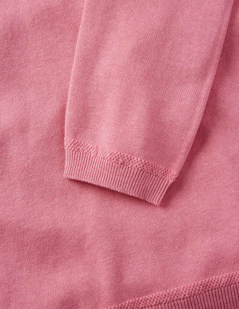 Haddon Cotton Linen Crew - Formica Pink Haddon Cotton Linen Crew - Formica Pink