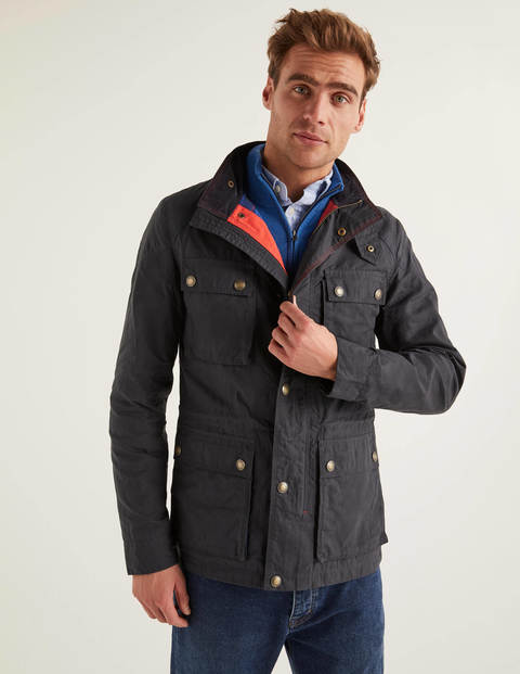 Albury Gewachste Jacke - Vulkangrau Albury Gewachste Jacke - Vulkangrau