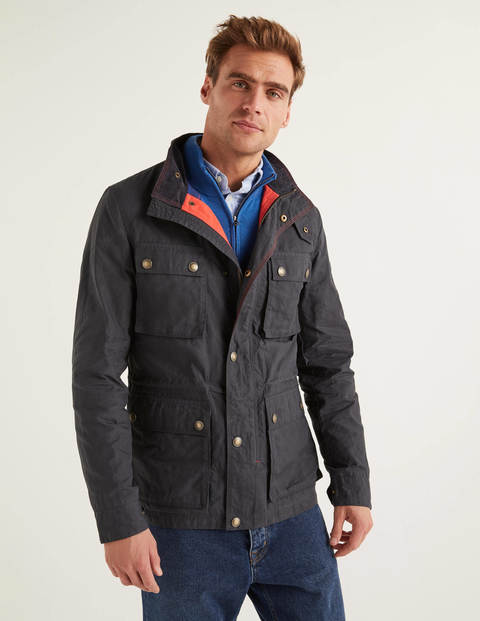 Albury Gewachste Jacke - Vulkangrau Albury Gewachste Jacke - Vulkangrau
