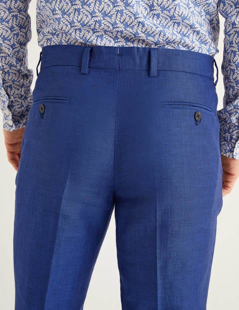 Belgravia Hose - Blautöne, Fischgrätmuster Belgravia Hose - Blautöne, Fischgrätmuster