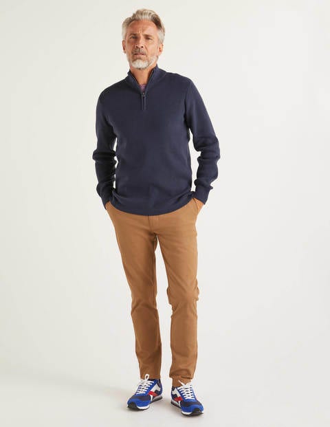 Morar Half-Zip - Light Navy Morar Half-Zip - Light Navy