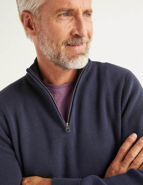 Morar Half-Zip - Light Navy Morar Half-Zip - Light Navy