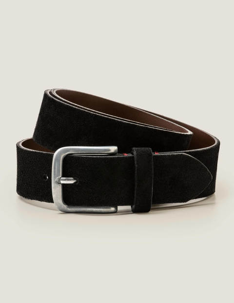 Suede British Belt - Black Suede British Belt - Black