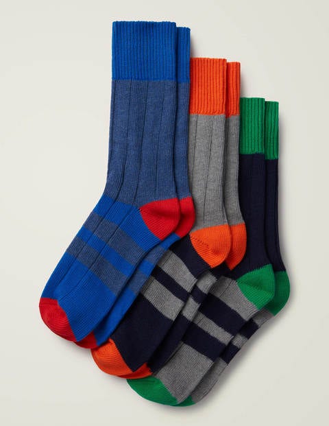 Chunky Boot Socks - Wide Stripe Pack Chunky Boot Socks - Wide Stripe Pack
