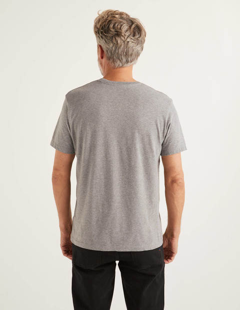 Washed T-Shirt - Grey Marl Washed T-Shirt - Grey Marl