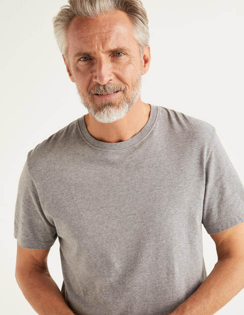 Washed T-Shirt - Grey Marl Washed T-Shirt - Grey Marl