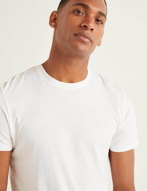 Vorgewaschenes T-Shirt - Weiß Vorgewaschenes T-Shirt - Weiß